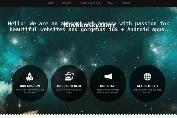Super-agency theme site design template sample