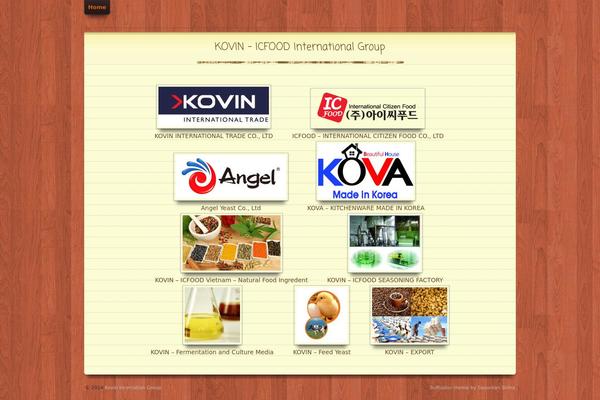 Suffusion theme site design template sample