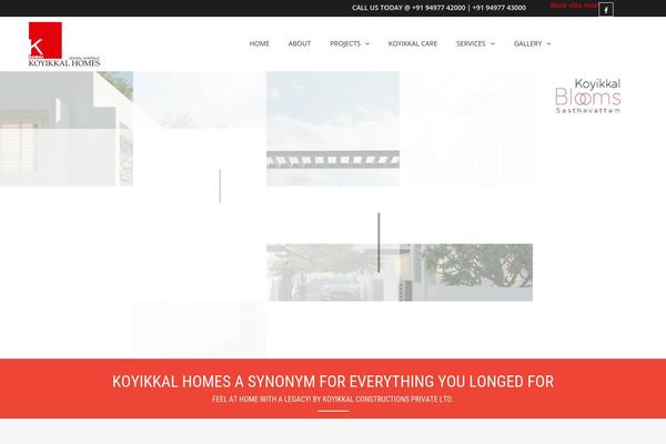 TheBuilt theme site design template sample