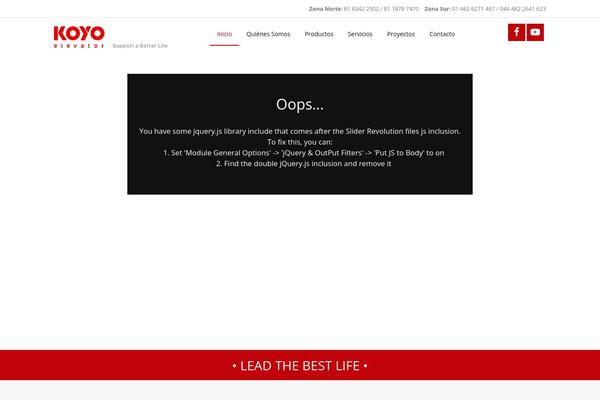 Zafiro theme site design template sample