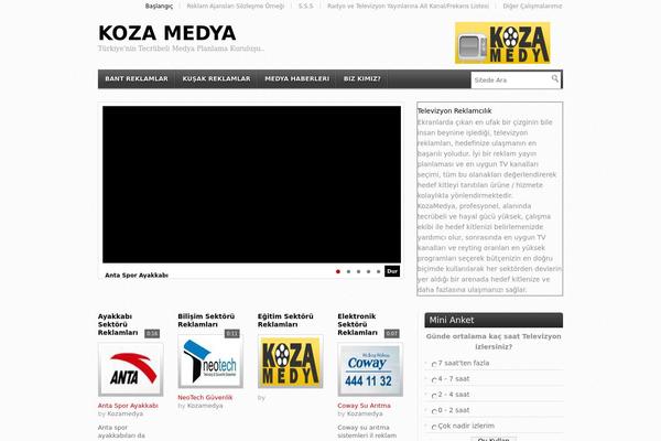 Video theme site design template sample