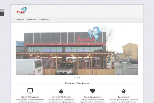 Firma theme site design template sample