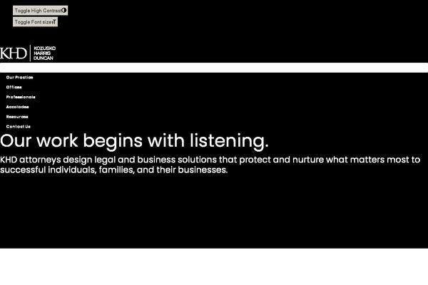 kozlaw.com site used Kozlaw