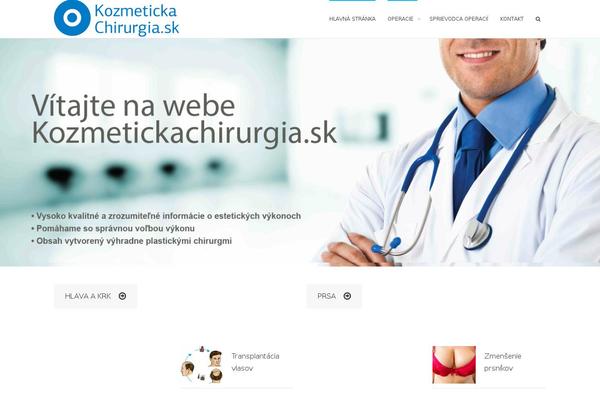 KLEO theme site design template sample