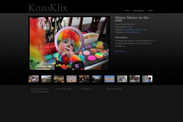 Blackcanvas_20 theme site design template sample