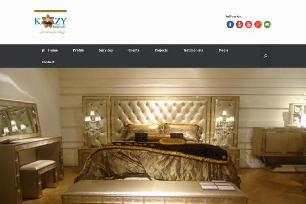 Radiant theme site design template sample
