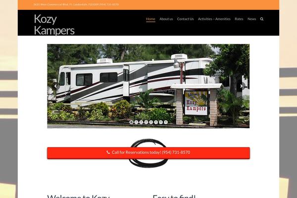 kozykampers.com site used X | The Theme