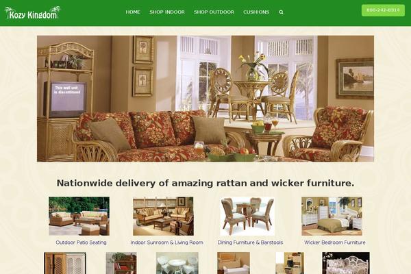 Batakoo theme site design template sample