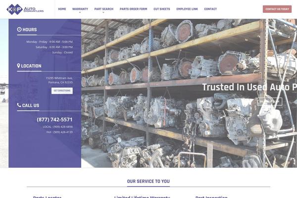 kpautoparts.com site used Bengkel