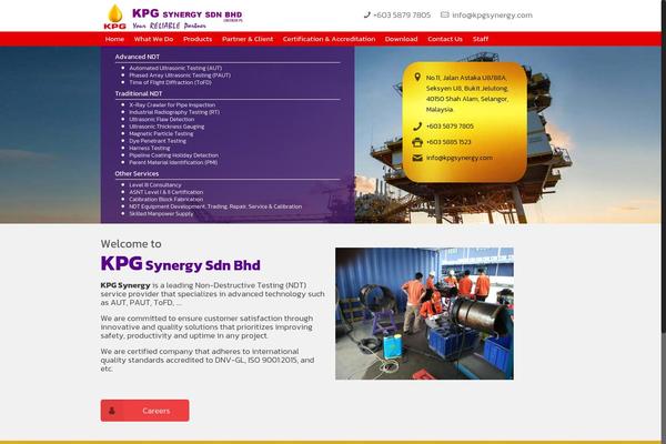 BeTheme Child theme site design template sample