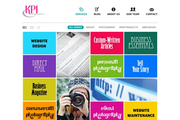 Daisho theme site design template sample