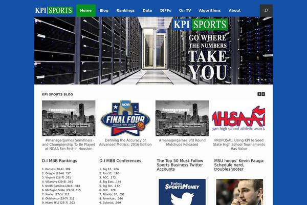 kpisports.net site used Vantage