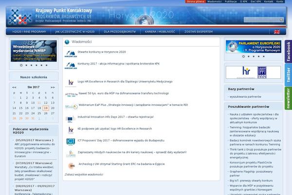 Site using Events-manager-pro plugin