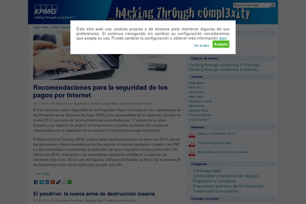 kpmgciberseguridad.es site used Kpmg_theme_1_1