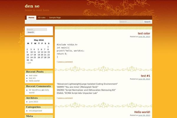 oriental theme site design template sample