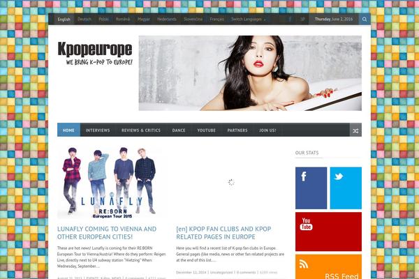BulletPress theme site design template sample