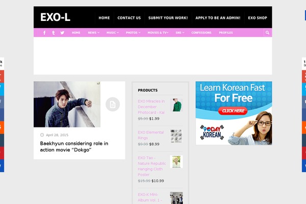 Fairy theme site design template sample