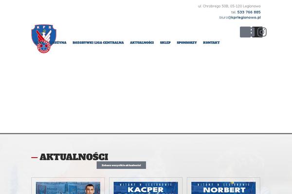Customify theme site design template sample