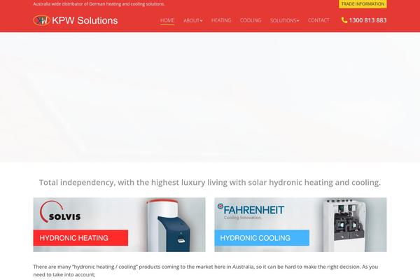 Site using TablePress plugin