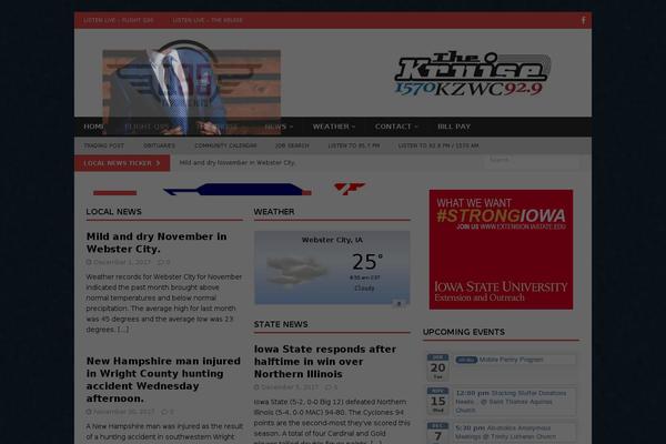 Site using WordPress Countdown Widget plugin