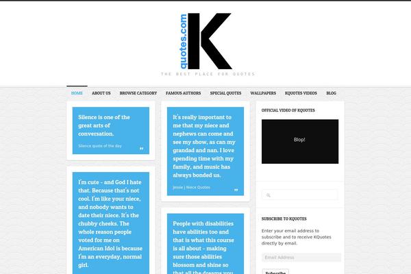 Hoarder theme site design template sample