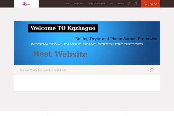 kqzhaguo.com site used Marketica-wp