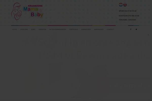 Kidslife theme site design template sample