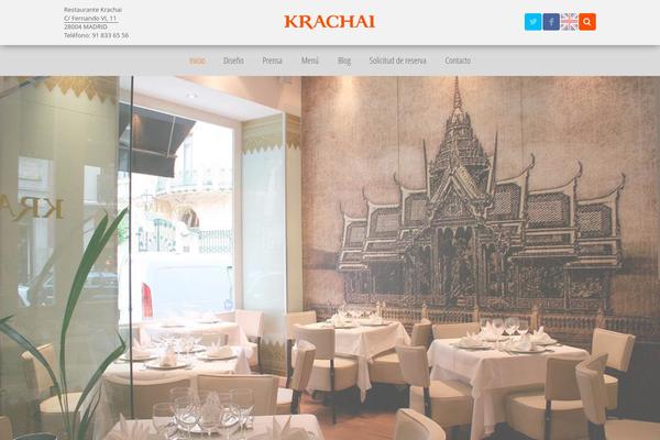 Site using Foodpress plugin