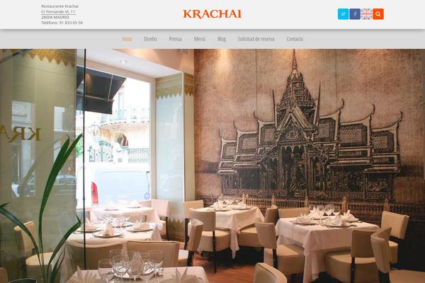 Site using Foodpress plugin