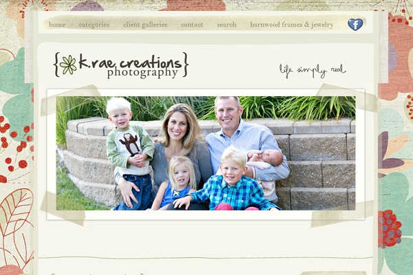Prophoto4 theme site design template sample