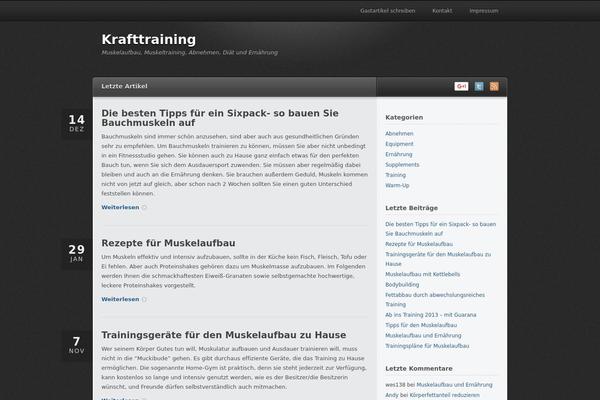 Traction theme site design template sample