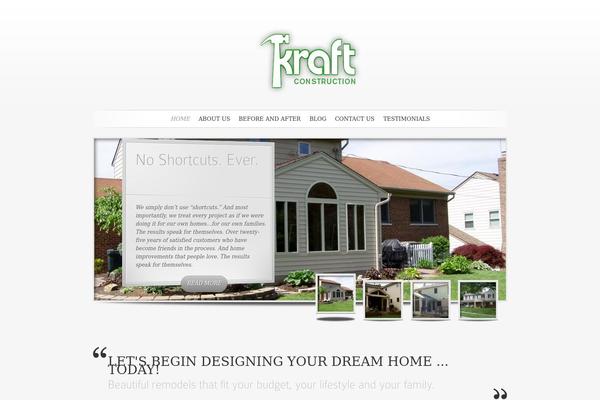SimplePress theme site design template sample
