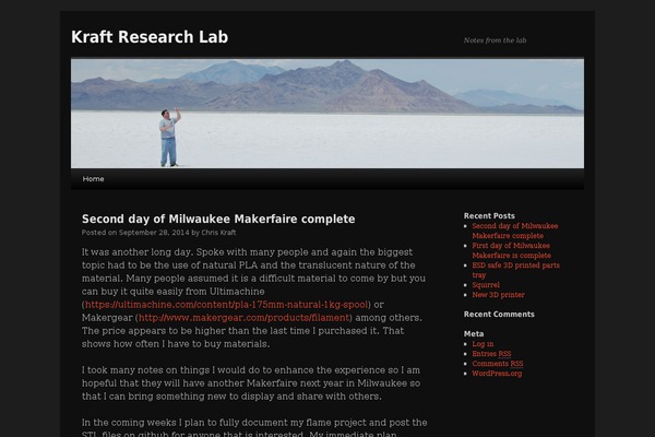 kraftlab.com site used Dark TT