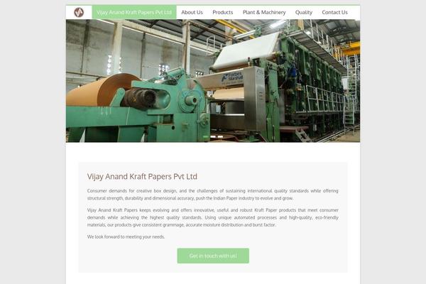 Accelerate theme site design template sample