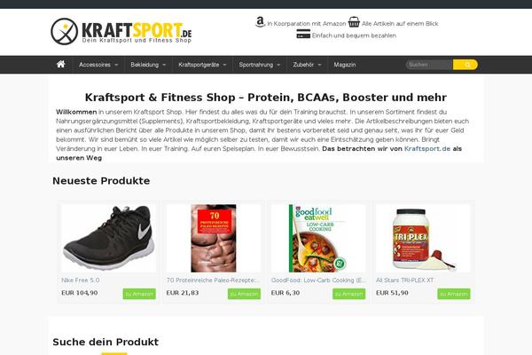 kraftsport.de site used Zeno
