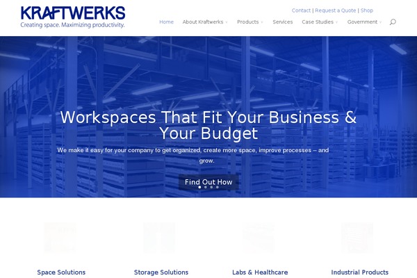 Site using Crafty Social Buttons plugin