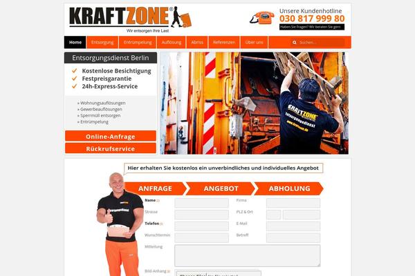 Twenty Twelve theme site design template sample