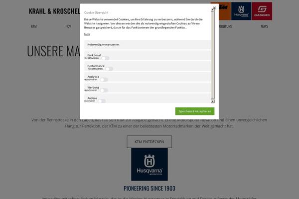Storefront Child theme site design template sample