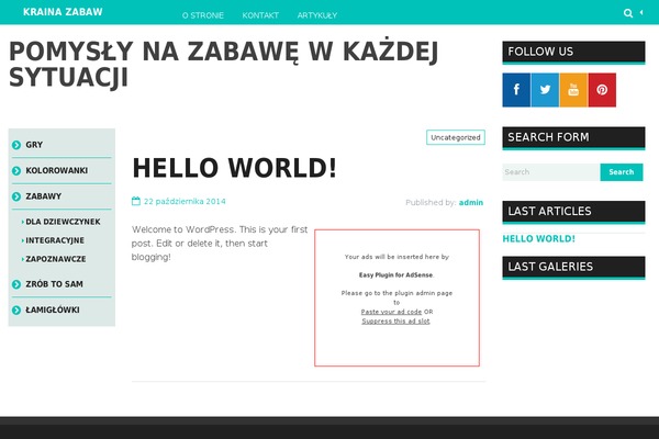 MaxFlat Core theme site design template sample