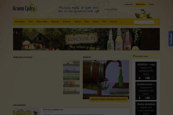 krainacydru.pl site used Magazine Base