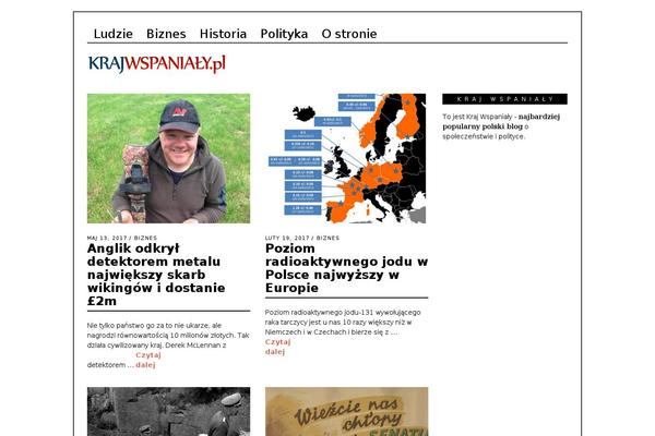 Cyberfolks theme site design template sample