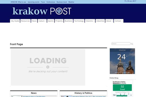 Site using WP Canvas - Gallery plugin