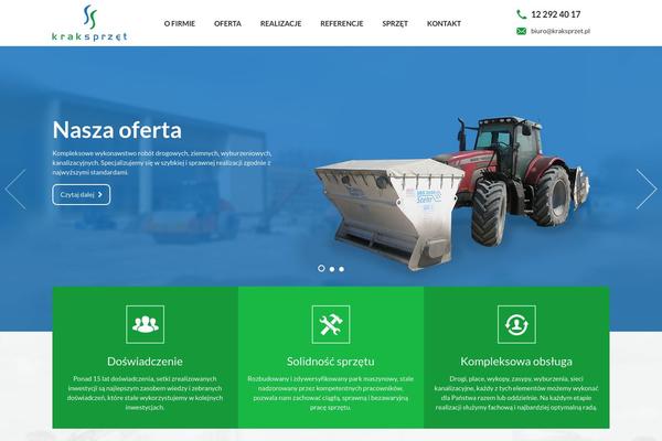 kraksprzet.pl site used Blank_template
