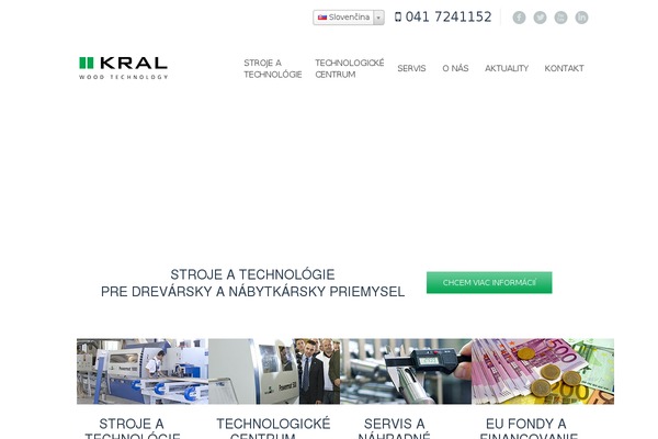 kral-zilina.sk site used Tisson-child