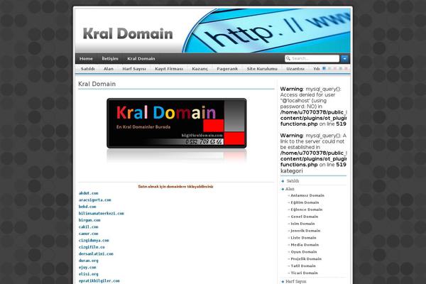 One Theme theme site design template sample
