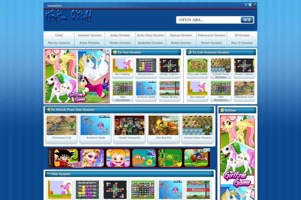 Hayaloyun theme site design template sample