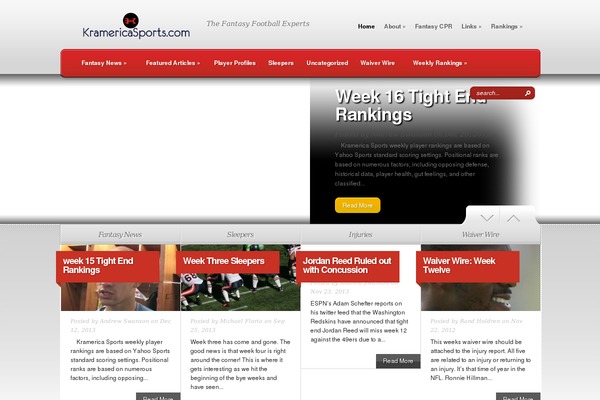 Site using Category-rss-widget-menu plugin