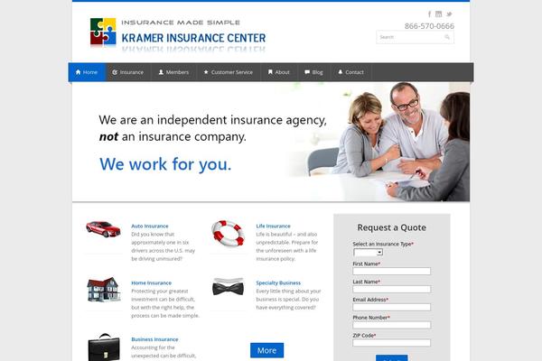 Nevia theme site design template sample