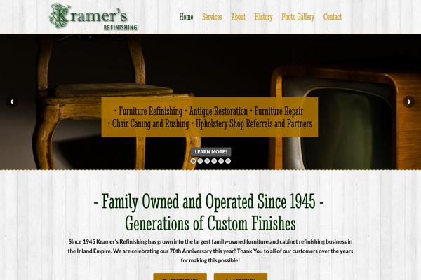 kramersrefinishing.com site used Volts