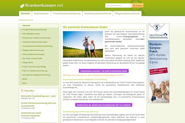 Twentyfourteen Child theme site design template sample